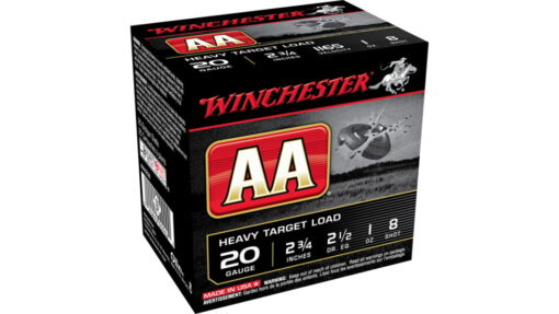 opplanet winchester aa 20 gauge 1 oz 2 75in centerfire shotgun ammo 25 rounds aah208 main 1