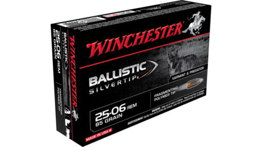 opplanet winchester ballistic silvertip 25 06 remington 85 grain fragmenting polymer tip centerfire rifle ammo 20 rounds sbst2506a main 1