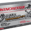 opplanet winchester deer season xp 270 winchester 130 grain copper extreme point polymer tip centerfire rifle ammo 20 rounds x270dslf main