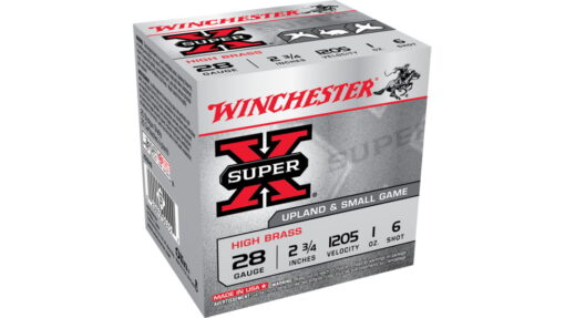 opplanet winchester super x shotshell 28 gauge 1 oz 2 75in centerfire shotgun ammo 25 rounds x28h6 main 1